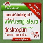 Desktopuri ieftine pe Resigilate.ro