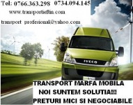 ECONOMISESTE CU NOI Transport ieftin mobila  marfa  mutari Bucuresti