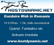Gazduire Gazduire web 10 EUROAn Hosting site in Romania