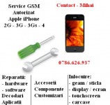MICROFON iPHONE 4 REPARATII SERVICE AUTORIZAT GSM ROMANIA  0786626937