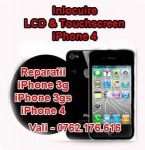 Reparatii IPHONE 3g Gsm Schimb Spate Geam iPhone 3g Negru