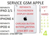 Reparatii iPhone 4 usita Ipad 2 Reparatii Soft Ipad 1  Ipad 2 serVice
