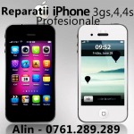 Reparatii iPhone 4s service iPhone 4s carcasa iPhone 4 4s schimb capac