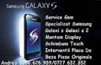 Reparatii Samsung 2 S5830 Galaxy Ace Display Defect Touch Spart Cazut