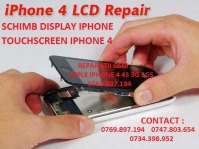 Reparatii TouchScreen iPhone 4 Montez Carcasa Apple iPhone 4 3G iPhone