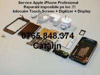 Schimb Carcasa iPhone 3G 3GS spate Black White Inlocuim Carcasa iPhone