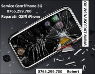 Schimb carcasa spate Apple iPhone Front Frame silver www.Exclusivgsm.r