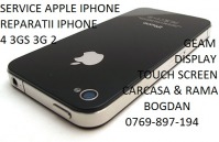 Service iPhone C carcasa Apple iPhone 3G 3GS 4 Reparatii iPhone 4 Deco