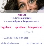 Traduceri legalizate bulgara romana si romana bulgara