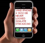 VAND iPHONE 4 32 GB NEVERLOCKED   0786.626.940